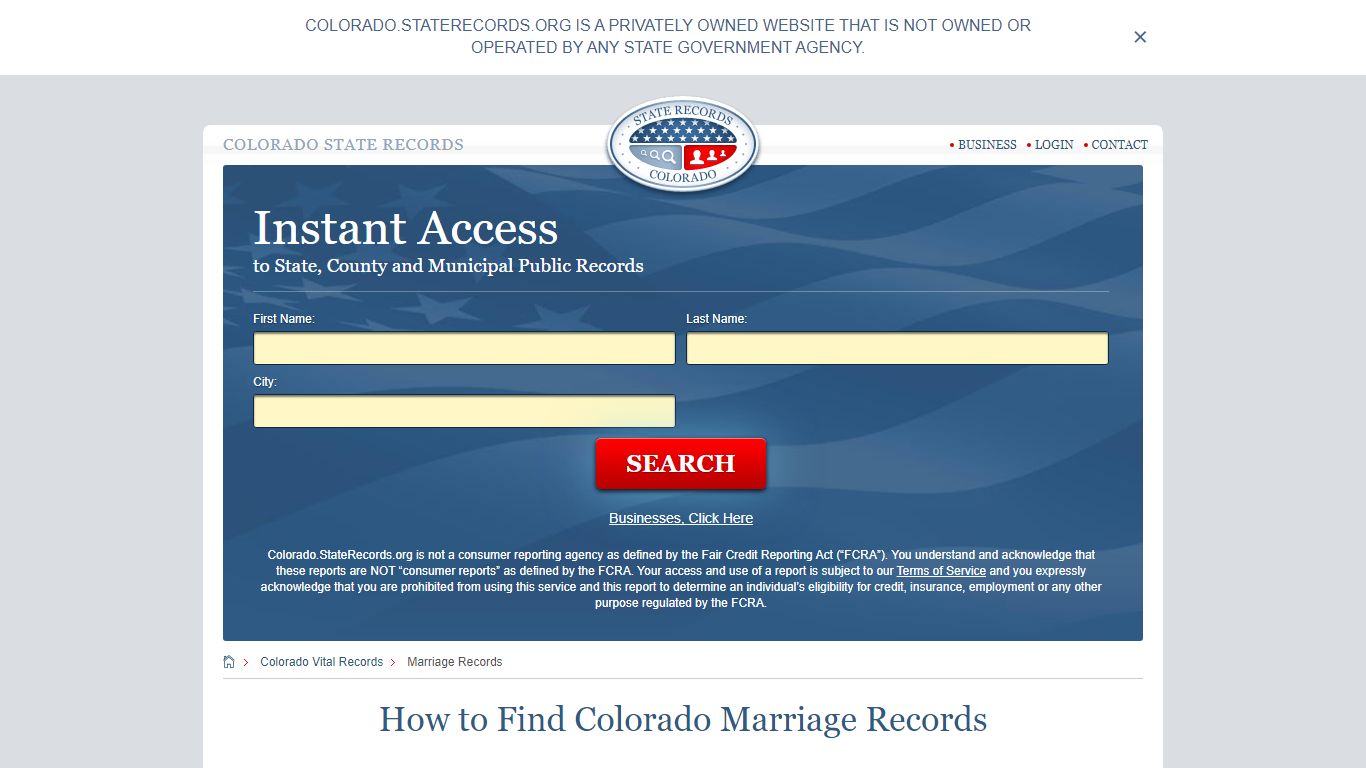 How to Find Colorado Marriage Records